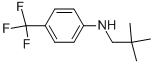 (2,2-DIMETHYL-PROPYL)-(4-TRIFLUOROMETHYL-PHENYL)-AMINE 结构式