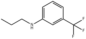 正丙基-间三氟甲基苯胺 结构式