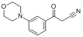 3-(3-Morpholinophenyl)-3-oxopropanenitrile