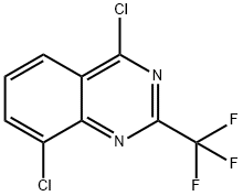 4,8-DICHLORO-2-TRIFLUOROMETHYL-QUINAZOLINE 结构式