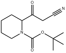 2-(2-CYANO-ACETYL)-PIPERIDINE-1-CARBOXYLIC ACID TERT-BUTYL ESTER