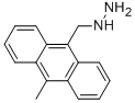 (10-METHYL-ANTHRACEN-9-YLMETHYL)-HYDRAZINE 结构式