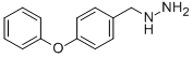 (4-PHENOXY-BENZYL)-HYDRAZINE 结构式
