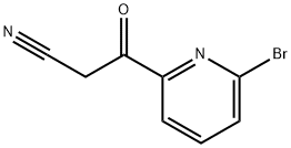 3-(6-BROMO-PYRIDIN-2-YL)-3-OXO-PROPIONITRILE 结构式