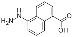 5-HYDRAZINO-NAPHTHALENE-1-CARBOXYLIC ACID 结构式