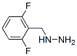 (2,6-二氟苯基)甲基]肼 结构式