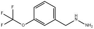 3-三氟甲氧基苄肼 结构式