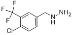 (4-CHLORO-3-TRIFLUOROMETHYL-BENZYL)-HYDRAZINE 结构式