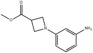 Methyl 1-(3-aminophenyl)azetidine-3-carboxylate