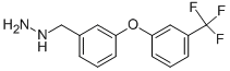 3-(3-TRIFLUOROMETHYL-PHENOXY)-BENZYL-HYDRAZINE 结构式