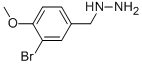 3-BROMO-4-METHOXY-BENZYL-HYDRAZINE 结构式