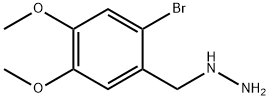(2-BROMO-4,5-DIMETHOXYBENZYL)HYDRAZINE HYDROCHLORIDE 结构式