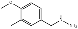 3-METHYL-4-METHOXY-BENZYL-HYDRAZINE 结构式