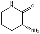 R-3-氨基-2-哌啶酮 结构式