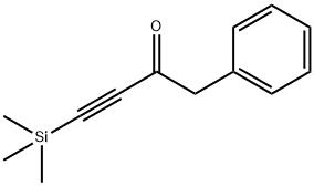 1-PHENYL-4-TRIMETHYLSILANYL-BUT-3-YN-2-ONE 结构式