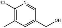 (6-氯-5-甲基吡啶-3-基)甲醇 结构式