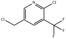 2-氯-5-(氯甲基)-3-(三氟甲基)吡啶 结构式