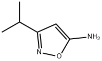 3-异丙基-5-氨基异噁唑 结构式