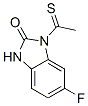 2H-Benzimidazol-2-one,  6-fluoro-1,3-dihydro-1-(1-thioxoethyl)- 结构式