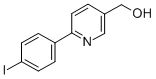 [6-(4-IODOPHENYL)PYRIDIN-3-YL]METHANOL 结构式