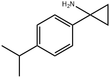 Cyclopropanamine, 1-[4-(1-methylethyl)phenyl]- 结构式