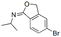 2-Propanamine,  N-(5-bromo-1(3H)-isobenzofuranylidene)- 结构式