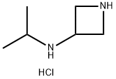 N-异丙基氮杂环丁烷-3-胺二盐酸盐 结构式