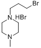 PIPERAZINE, 1-(3-BROMOPROPYL)-4-METHYL-, HYDROBROMIDE (1:1) 结构式