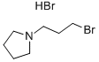1-(3-溴丙基)吡咯烷氢溴酸盐 结构式