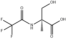 Serine,  2-methyl-N-(trifluoroacetyl)-  (9CI) 结构式