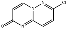 7-氯-2H-嘧啶并[1,2-B]哒嗪-2-酮 结构式