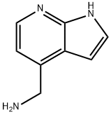 4-氨甲基-7-氮杂吲哚 结构式