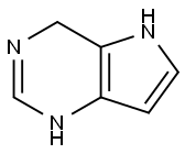 3H-Pyrrolo[3,2-d]pyrimidine, 4,5-dihydro- (7CI) 结构式