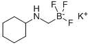 (环己基氨甲基)三氟硼酸钾 结构式
