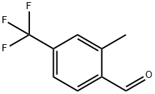 2-甲基-4-(三氟甲基)苯甲醛 结构式