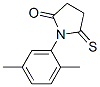 2-Pyrrolidinone,  1-(2,5-dimethylphenyl)-5-thioxo- 结构式