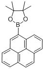 4,4,5,5-四甲基-2-(4-苯基)-1,3,2-二噁唑环戊硼烷 结构式