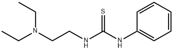 1-[2-(Diethylamino)ethyl]-3-phenylthiourea 结构式