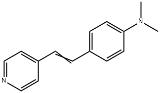4-(4-(二甲氨基)苯乙烯基)吡啶 结构式