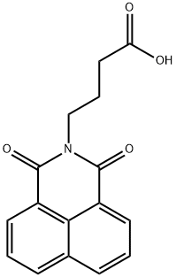 4-(N-(1,8-NAPHTHALIMIDO))-N-BUTYRIC ACID 结构式