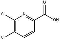 5,6-二氯-2-吡啶甲酸 结构式