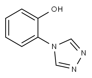 2-(4H-1,2,4-三唑-4-基)苯酚 结构式