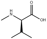 N-甲基-D-缬氨酸 结构式