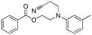 3-methyl-N-cyanoethyl-N-benzoyloxyethylaniline 结构式