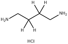 腐胺-2,2,3,3-D4 二盐酸盐 结构式