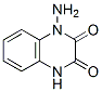 2,3-Quinoxalinedione,1-amino-1,4-dihydro-(9CI) 结构式