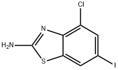 2-BenzothiazolaMine, 4-chloro-6-iodo- 结构式