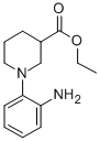 1-(2-氨基-苯基)-哌啶-3-羧酸甲基酯 结构式