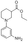 1-(3-AMINO-PHENYL)-PIPERIDINE-3-CARBOXYLIC ACID ETHYL ESTER 结构式