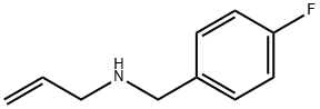 N-(4-FLUOROBENZYL)PROP-2-EN-1-AMINE 结构式